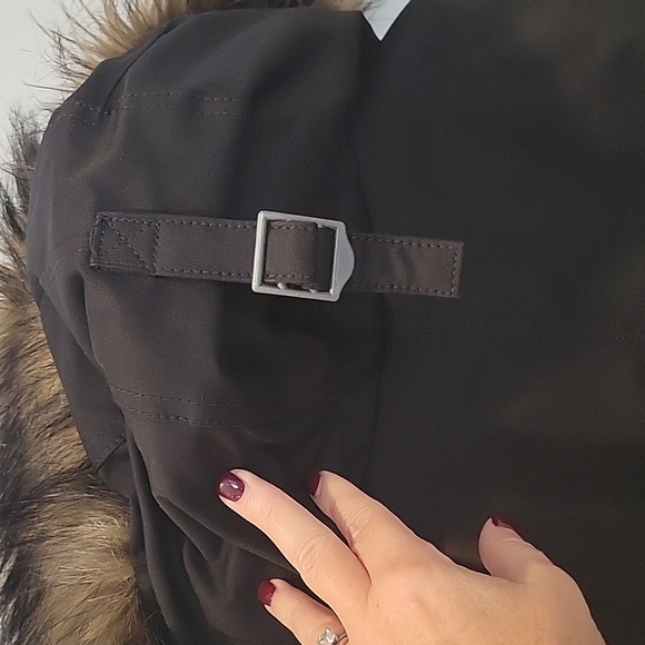 Abercrombie and Fitch Men's Black Down Insulated Weather Proof Parka - Picture 7 of 8